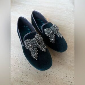 Birdies The Starling Monaco Bow Loafer Velvet 8